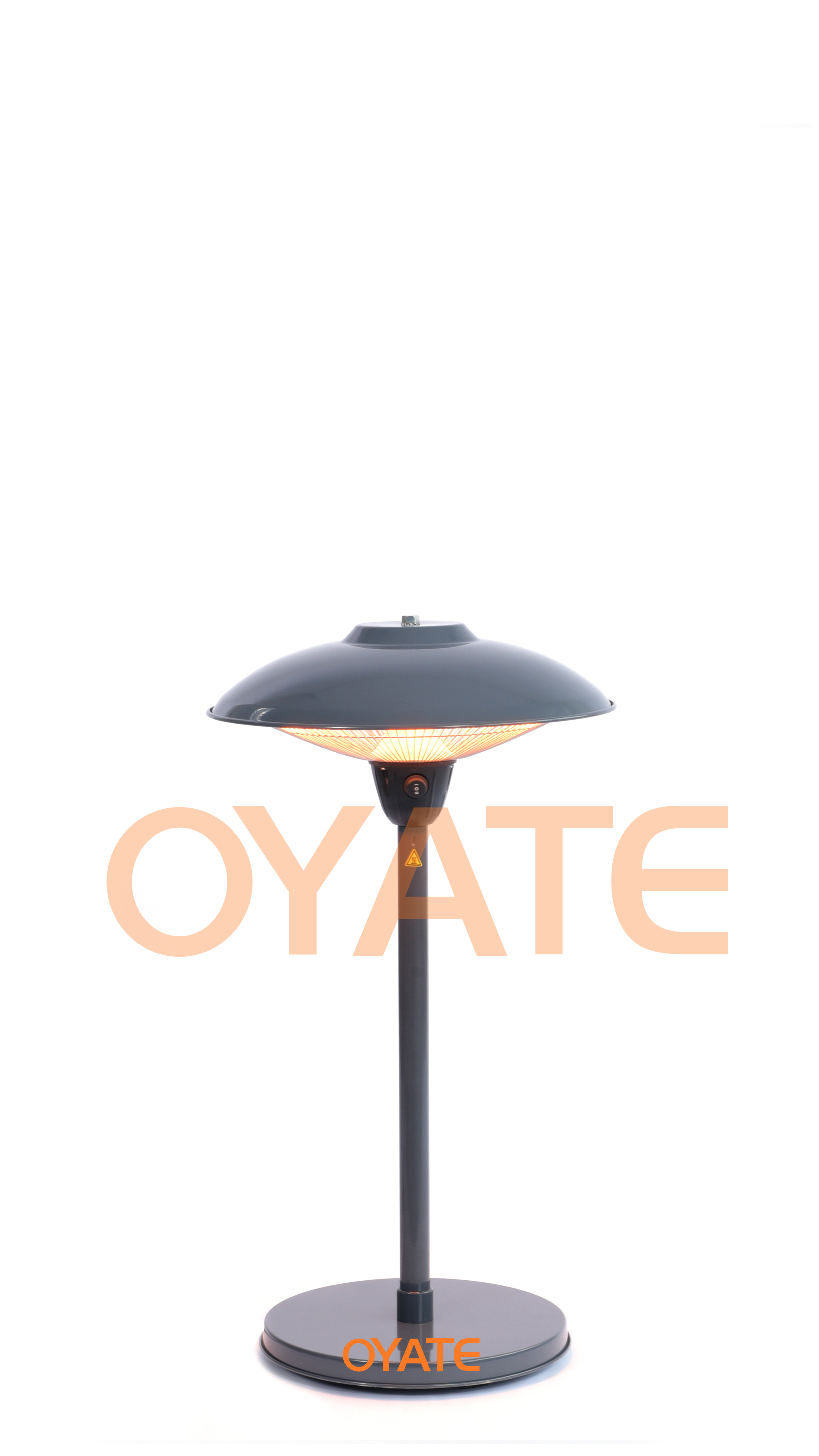 Distance between patio heater and ceiling