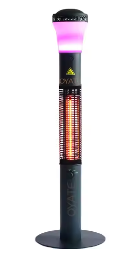 Infrared yoga heater wall mount