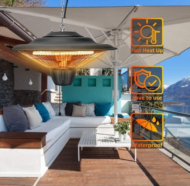 Outdoor electric heater